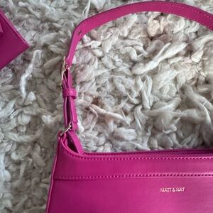 MATT & NAT Pink Women's Shoulder Bag